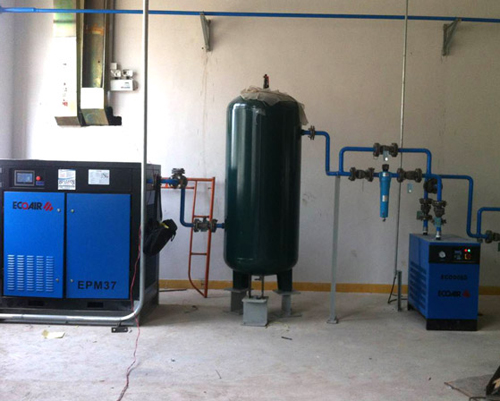 制鞋廠永磁變頻螺桿空壓機
